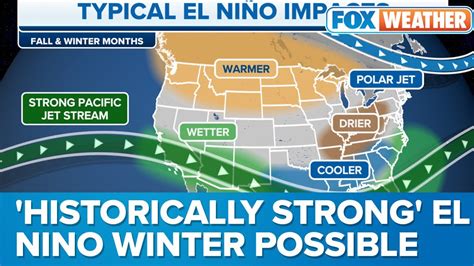 'Historically strong' El Niño possible: What it means for winter